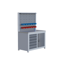 SEGURA 130CM DOLAPLI ÇEKMECELİ ÇALIŞMA TEZGAHI