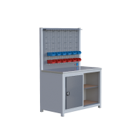 SEGURA 130CM DOLAPLI RAFLI ÇALIŞMA TEZGAHI