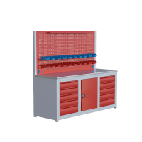 KAMPANYALI 2 MT SEGURA 10 ÇEKMECELİ DOLAPLI ÇALIŞMA TEZGAHI