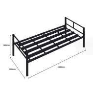 Şantiye Ranzası Tekli 90x190