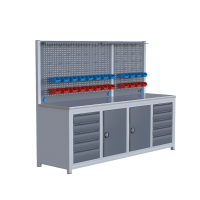 KAMPANYA 2.5MT SEGURA 10 ÇEKMECELİ 2 DOLAPLI ÇALIŞMA TEZGAHI