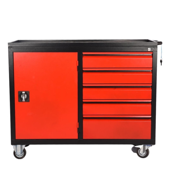 5 Çekmeceli Dolaplı  Takım Arabası