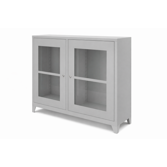 Küçük Boy Dosya ve Malzeme Dolabı CAMLI