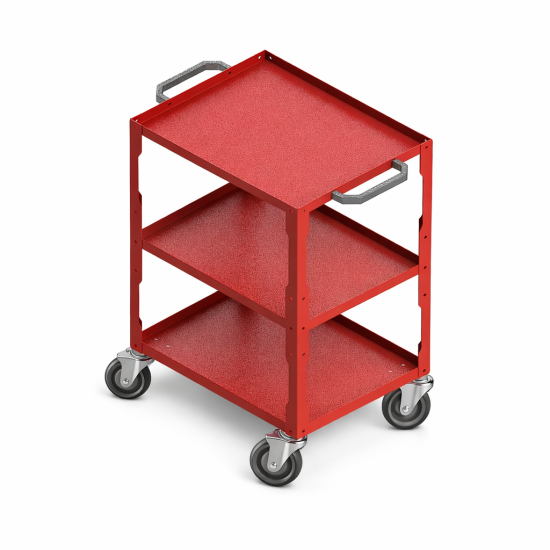 Demonte 3 Raflı Taşıma Arabası