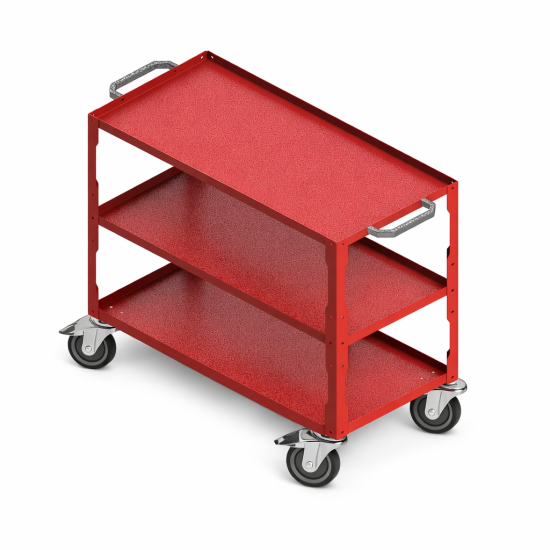 Demonte 3 Raflı Taşıma Arabası