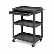 Üç Raflı Tek Çekmeceli Takım Taşıma Arabası