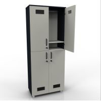 AHŞAP 4 KAPAKLI SOYUNMA DOLABI 