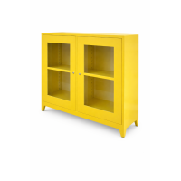 Küçük Boy Dosya ve Malzeme Dolabı CAMLI